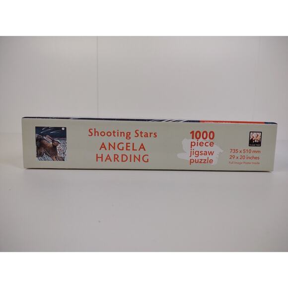 Adult Jigsaw Puzzle Angela Harding Shooting Stars Rabbit 1000 Pieces Complete* - Picture 7 of 8